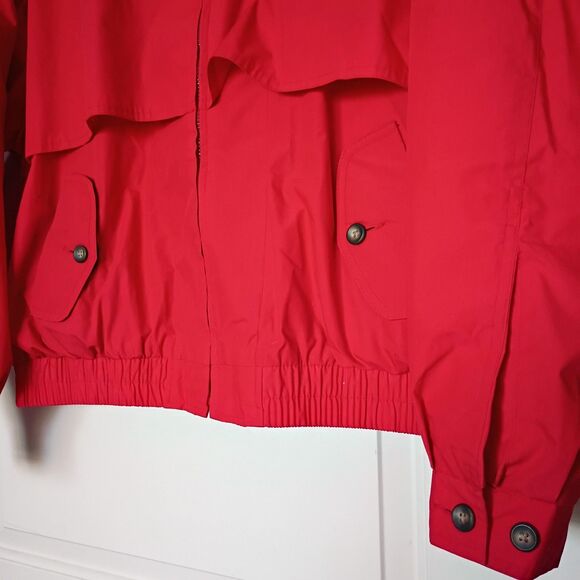 Vintage 90s Indianapolis Motor Speedway Jacket IMS Gear Sports Red XXL Racing - Picture 4 of 11